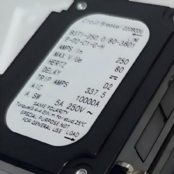 Aviation Metal Relay  B3T1-250.0  80-3601   B-D2-C1-G-H   250A  80V